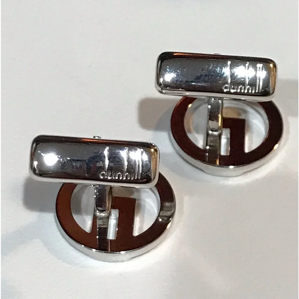Dunhill Silver Ag925/Steel Cuff Links 🔥